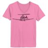 Ladies ComfortSoft ® V Neck Tee Thumbnail