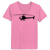 Ladies ComfortSoft ® V Neck Tee Thumbnail