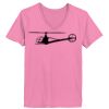 Ladies ComfortSoft ® V Neck Tee Thumbnail