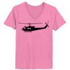 Ladies ComfortSoft ® V Neck Tee Thumbnail