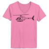 Ladies ComfortSoft ® V Neck Tee Thumbnail