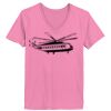 Ladies ComfortSoft ® V Neck Tee Thumbnail