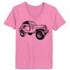 Ladies ComfortSoft ® V Neck Tee Thumbnail