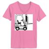 Ladies ComfortSoft ® V Neck Tee Thumbnail