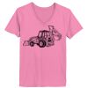 Ladies ComfortSoft ® V Neck Tee Thumbnail