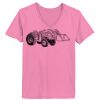 Ladies ComfortSoft ® V Neck Tee Thumbnail