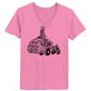 Ladies ComfortSoft ® V Neck Tee Thumbnail