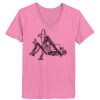 Ladies ComfortSoft ® V Neck Tee Thumbnail