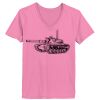 Ladies ComfortSoft ® V Neck Tee Thumbnail