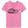 Ladies ComfortSoft ® V Neck Tee Thumbnail