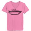 Ladies ComfortSoft ® V Neck Tee Thumbnail