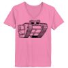 Ladies ComfortSoft ® V Neck Tee Thumbnail