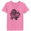 Ladies ComfortSoft ® V Neck Tee Thumbnail