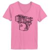 Ladies ComfortSoft ® V Neck Tee Thumbnail