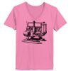 Ladies ComfortSoft ® V Neck Tee Thumbnail