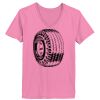 Ladies ComfortSoft ® V Neck Tee Thumbnail