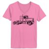 Ladies ComfortSoft ® V Neck Tee Thumbnail