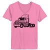 Ladies ComfortSoft ® V Neck Tee Thumbnail