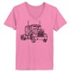 Ladies ComfortSoft ® V Neck Tee Thumbnail