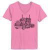 Ladies ComfortSoft ® V Neck Tee Thumbnail