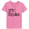 Ladies ComfortSoft ® V Neck Tee Thumbnail