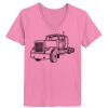 Ladies ComfortSoft ® V Neck Tee Thumbnail