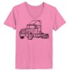 Ladies ComfortSoft ® V Neck Tee Thumbnail