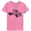 Ladies ComfortSoft ® V Neck Tee Thumbnail