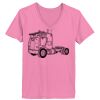 Ladies ComfortSoft ® V Neck Tee Thumbnail