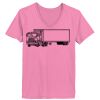 Ladies ComfortSoft ® V Neck Tee Thumbnail