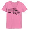 Ladies ComfortSoft ® V Neck Tee Thumbnail