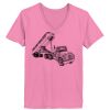 Ladies ComfortSoft ® V Neck Tee Thumbnail