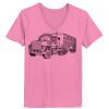 Ladies ComfortSoft ® V Neck Tee Thumbnail