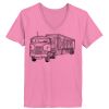 Ladies ComfortSoft ® V Neck Tee Thumbnail