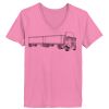 Ladies ComfortSoft ® V Neck Tee Thumbnail