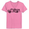 Ladies ComfortSoft ® V Neck Tee Thumbnail