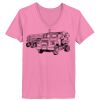 Ladies ComfortSoft ® V Neck Tee Thumbnail