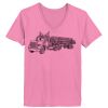 Ladies ComfortSoft ® V Neck Tee Thumbnail