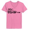 Ladies ComfortSoft ® V Neck Tee Thumbnail