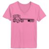 Ladies ComfortSoft ® V Neck Tee Thumbnail