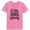 Ladies ComfortSoft ® V Neck Tee Thumbnail