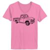 Ladies ComfortSoft ® V Neck Tee Thumbnail