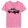 Ladies ComfortSoft ® V Neck Tee Thumbnail