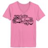 Ladies ComfortSoft ® V Neck Tee Thumbnail