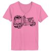 Ladies ComfortSoft ® V Neck Tee Thumbnail