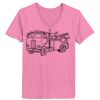 Ladies ComfortSoft ® V Neck Tee Thumbnail