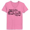 Ladies ComfortSoft ® V Neck Tee Thumbnail