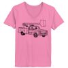 Ladies ComfortSoft ® V Neck Tee Thumbnail