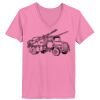 Ladies ComfortSoft ® V Neck Tee Thumbnail