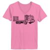 Ladies ComfortSoft ® V Neck Tee Thumbnail